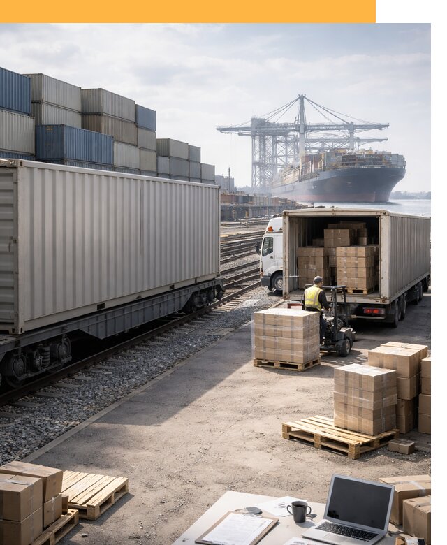 Мультимодальные перевозки грузов по миру от 45572 руб