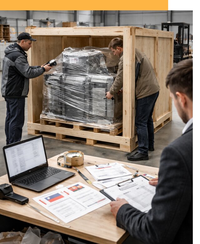 Доставка промышленного оборудования из США от 65826 руб