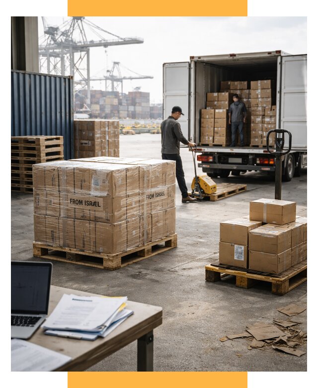 Доставка грузов из Израиля от 15191 р., логистика от СетСервис-Мцн