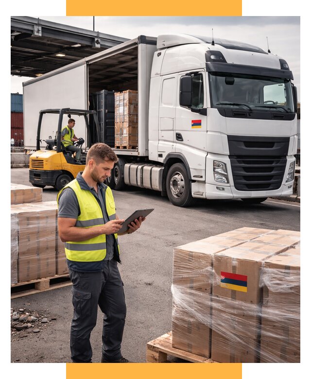 Автоперевозки из Армении от 96207 р. — услуги СетСервис-Мцн