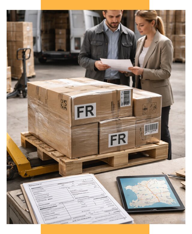 Доставка грузов в Францию от 25318 р., логистика СетСервис-Мцн