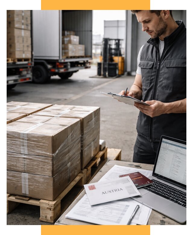 Доставка в Австрию от 65826 р. Логистика и экспорт СетСервис-Мцн