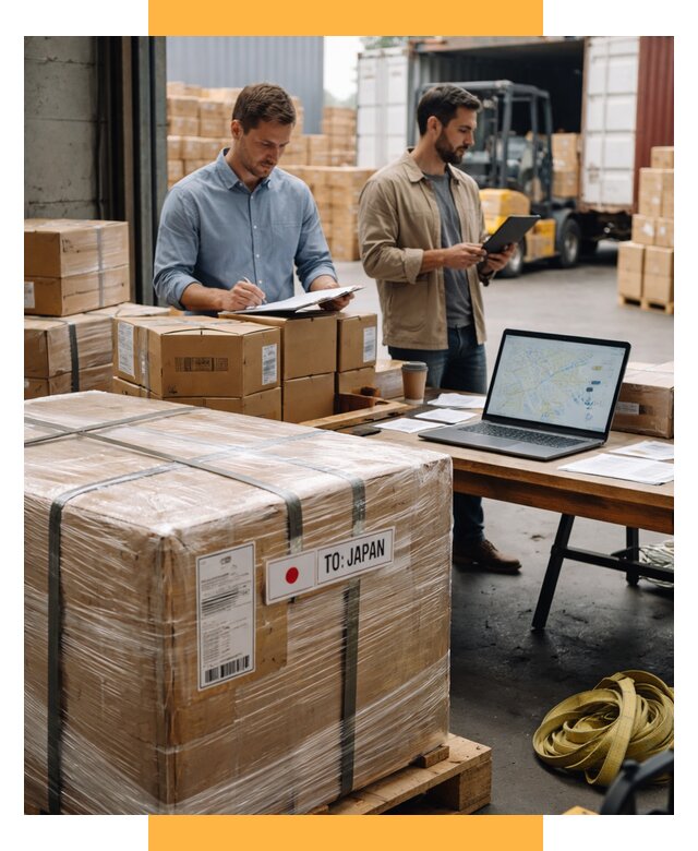 Доставка грузов в Японию от 25318 р., логистика СетСервис-Мцн