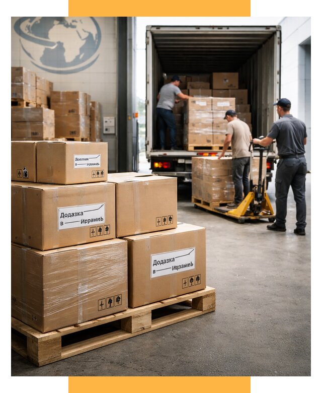 Доставка грузов в Израиль и экспорт от 45572 р. СетСервис-Мцн