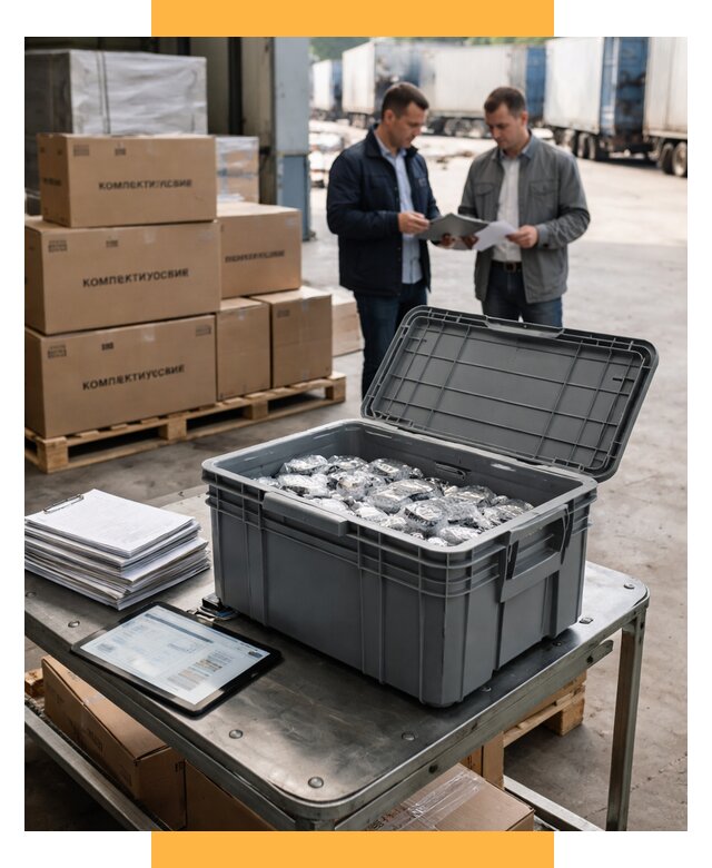 Перевозка комплектующих из Китая от 6583 р. | СетСервис-Мцн