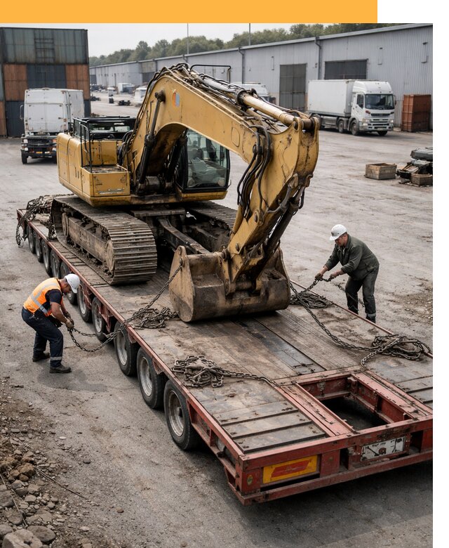 Перевозка спецтехники по России и миру от 45572 руб