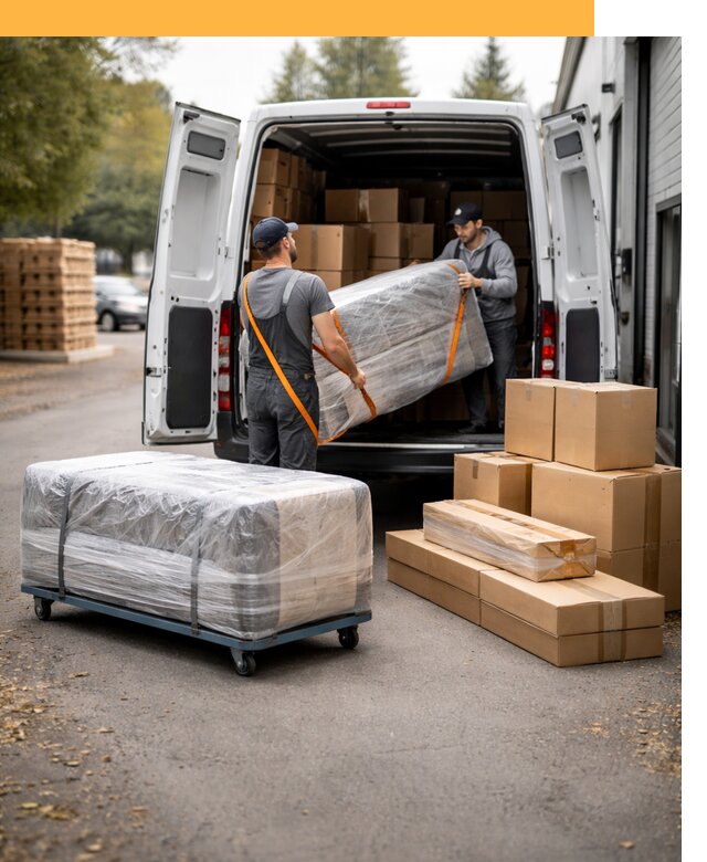 Перевозка мебели по России и за рубеж с таможней от 7595