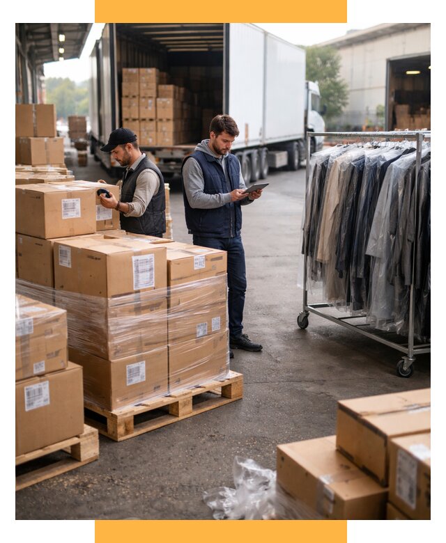 Перевозка и доставка одежды из Китая от 7595 р., СетСервис-Мцн