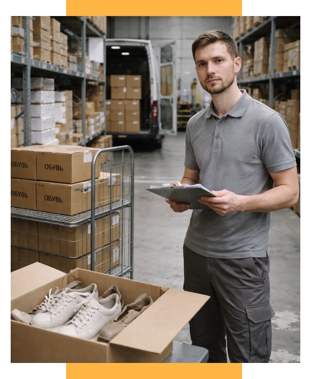 Доставка обуви из Китая и Турции от 4557 р. СетСервис-Мцн