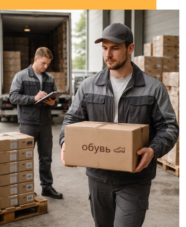 Международная перевозка обуви с таможенным оформлением от 4557