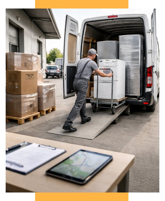 Перевозка бытовой техники от 6583 р. - логистика СетСервис-Мцн