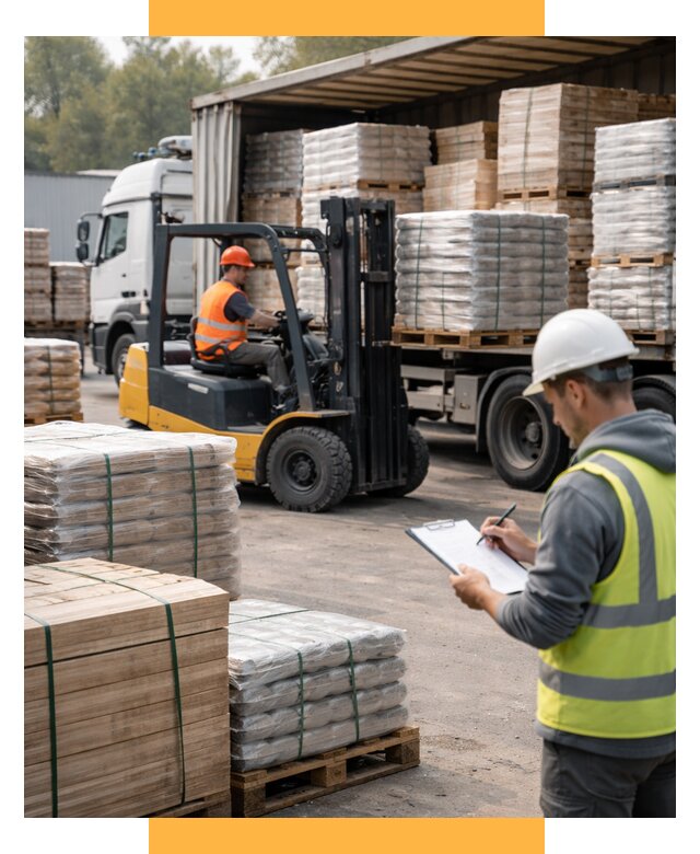 Перевозка строительных материалов от 5570 р. | СетСервис-Мцн