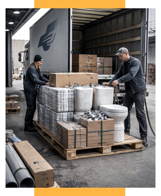 Перевозка сантехники под ключ от 1823 р. | СетСервис-Мцн