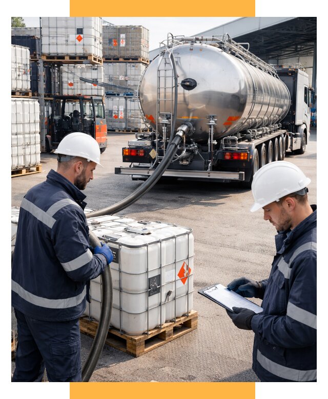 Перевозка химического сырья от 8608 р. Логистика СетСервис-Мцн