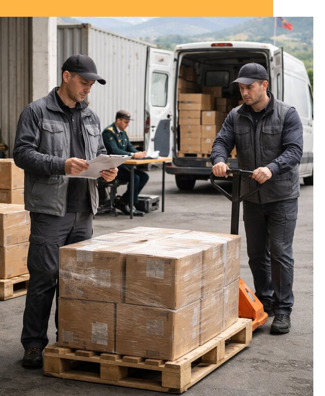 Доставка грузов через Армению, быстрая таможенная очистка от 25318