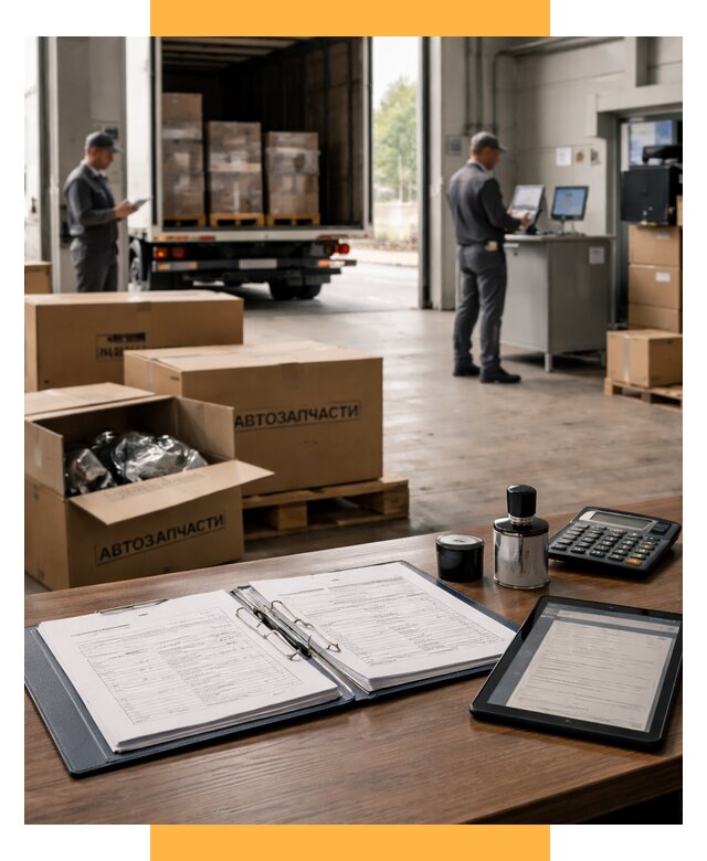 Таможенное оформление автозапчастей под ключ от 8608 р., СетСервис-Мцн