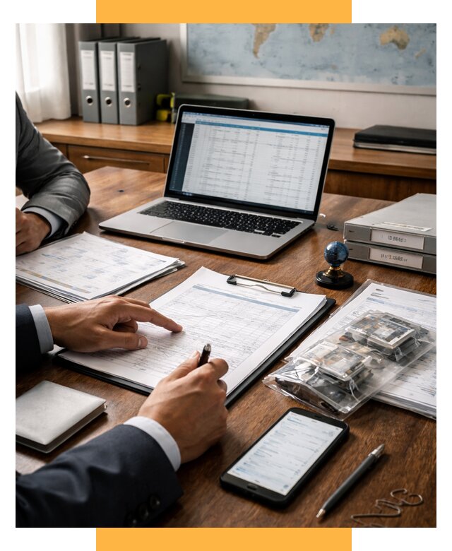 Проверка поставщика за рубежом от 8608 р. | СетСервис-Мцн аудит